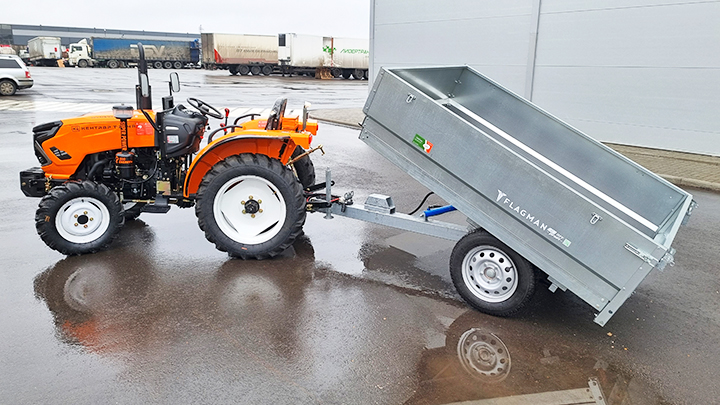 Обзор самосвальных прицепов Flagman C/ПТТ — 1,5