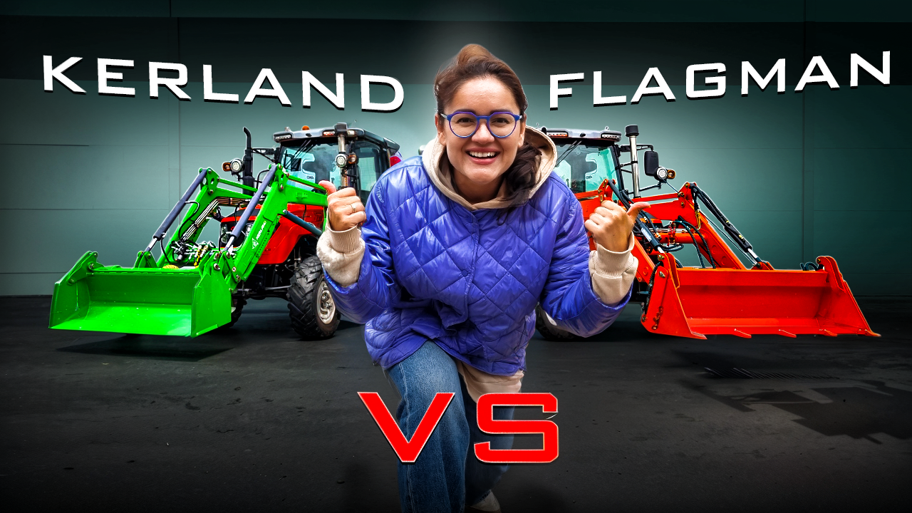 Сравнение погрузчиков Flagman и Kerland для Кентавра Т-654С