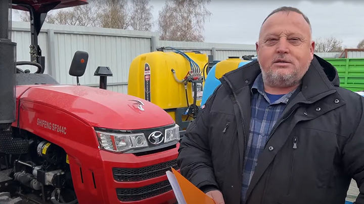 Отзыв клиента о покупке трактора Shifeng 404 в компании Кронос