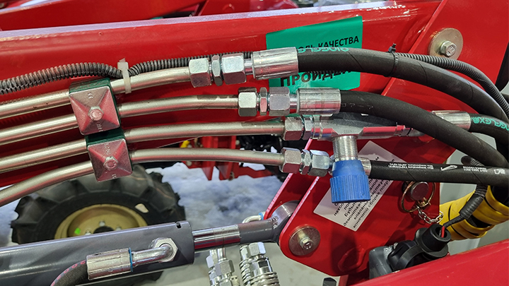 Обзор дросселя для фронтального погрузчика Kerland