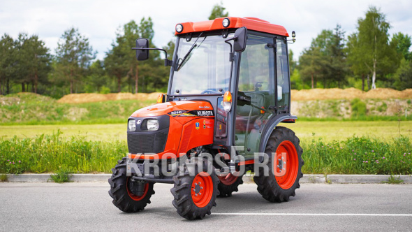 «Трактор Kubota | Кубота B2441С 9+3 (Kubota India) STD agri 7.00-12 / 8.3-20 (с ПСМ)» - фото 3