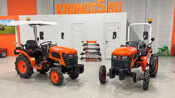 Трактор Кентавр KA Т-344 9+3 (Perkins) STD agri 5,00-12 / 8,00-16 (с ПСМ) - видео