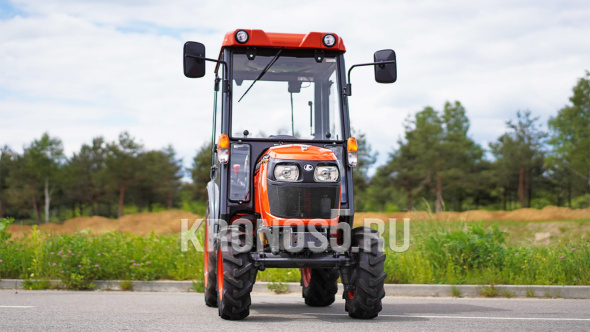 «Трактор Kubota | Кубота B2441С 9+3 (Kubota India) STD agri 7.00-12 / 8.3-20 (с ПСМ)» - фото 5
