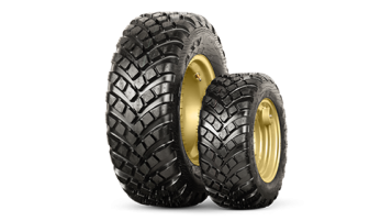 «Комплект резины с дисками Galaxy PRO для Solis 26 220-55 R12 / 280-70 R16» - фото