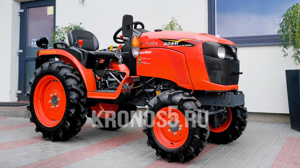 «Трактор Kubota | Кубота B2441 9+3 (Kubota India) STD agri 7.00-12 / 8.3-20 (с ПСМ)» - фото 3