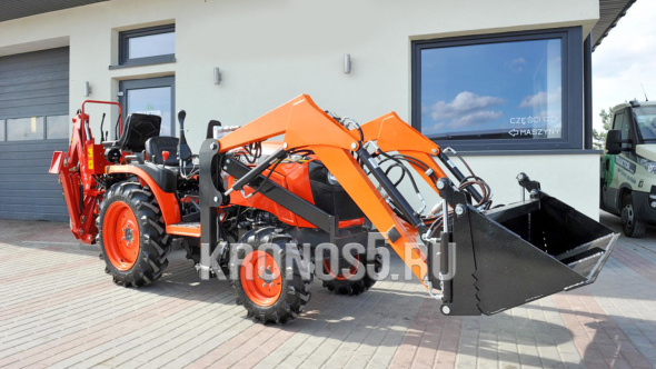«Трактор Kubota | Кубота B2741S 9+3 (Kubota India) STD agri 7.00-12 / 8.3-20 (с ПСМ)» - фото 14