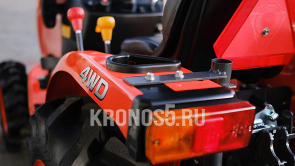 «Трактор Kubota | Кубота A211N-OP 9+3 (Kubota India) STD agri 7.00-12 / 8.3-20 (с ПСМ)» - фото 17