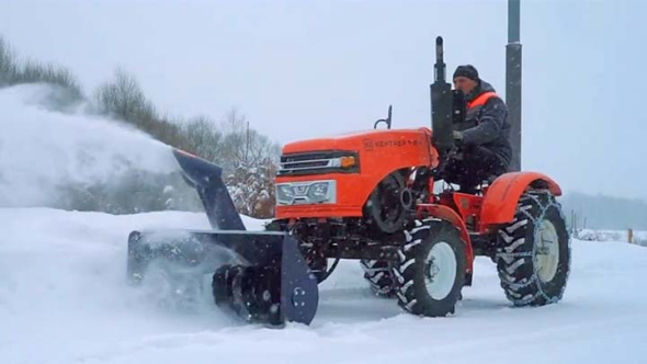 Снегоочиститель роторный Scout | Скаут SB-1160 (1,16 м) - видео