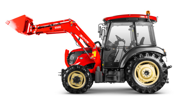 «Фронтальный погрузчик Solis | Солис (50 HP/Cabin/4x4/8F+2R) Челюстной ковш (4 in 1 bucket)» - фото 2