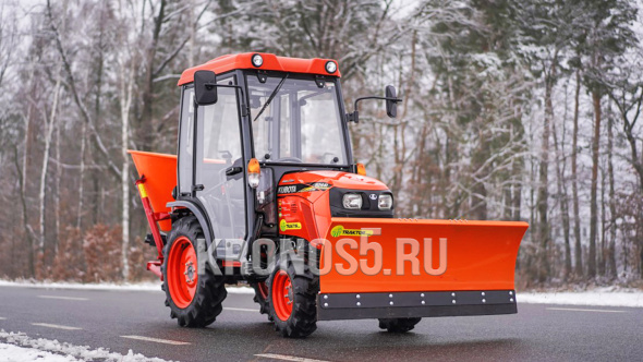 «Трактор Kubota | Кубота B2441С 9+3 (Kubota India) STD agri 7.00-12 / 8.3-20 (с ПСМ)» - фото 11