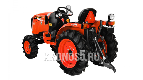 «Трактор Kubota | Кубота A211N-OP 9+3 (Kubota India) STD agri 7.00-12 / 8.3-20 (с ПСМ)» - фото 23