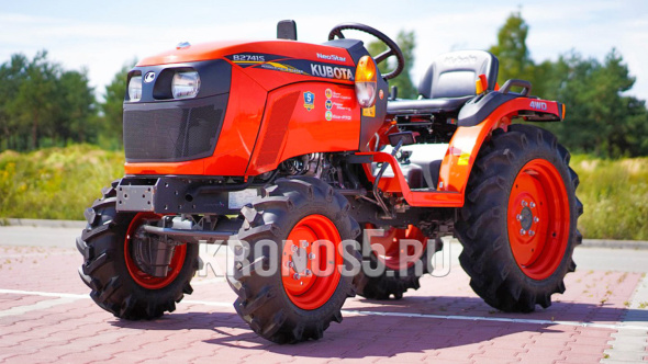 «Трактор Kubota | Кубота B2741S 9+3 (Kubota India) STD agri 7.00-12 / 8.3-20 (с ПСМ)» - фото 3