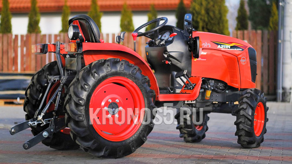 «Трактор Kubota | Кубота A211N-OP 9+3 (Kubota India) STD agri 7.00-12 / 8.3-20 (с ПСМ)» - фото 10