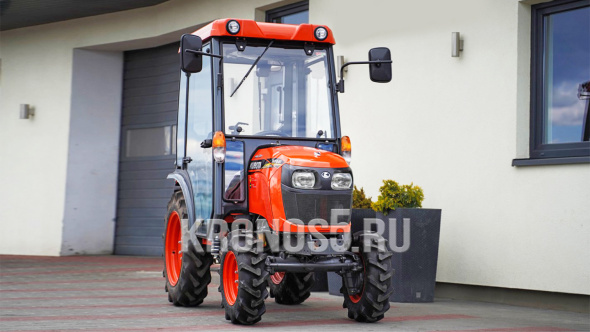 «Трактор Kubota | Кубота B2441С 9+3 (Kubota India) STD agri 7.00-12 / 8.3-20 (с ПСМ)» - фото 9