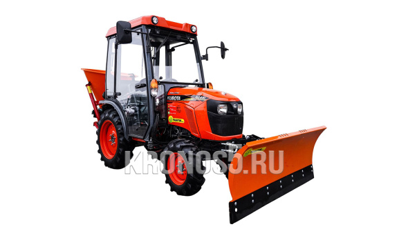 «Трактор Kubota | Кубота B2441С 9+3 (Kubota India) STD agri 7.00-12 / 8.3-20 (с ПСМ)» - фото 28