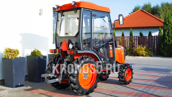 «Трактор Kubota | Кубота A211N-OPC 9+3 (Kubota India) STD agri 7.00-12 / 8.3-20 (с ПСМ)» - фото 3