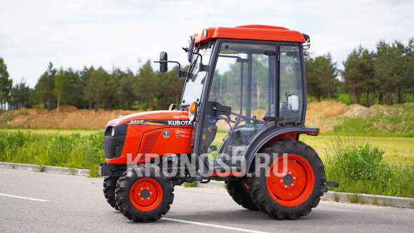 «Трактор Kubota | Кубота B2441С 9+3 (Kubota India) STD agri 7.00-12 / 8.3-20 (с ПСМ)» - фото 4