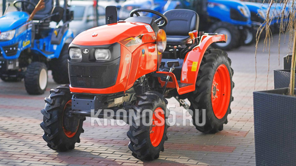 «Трактор Kubota | Кубота A211N-OP 9+3 (Kubota India) STD agri 7.00-12 / 8.3-20 (с ПСМ)» - фото 9