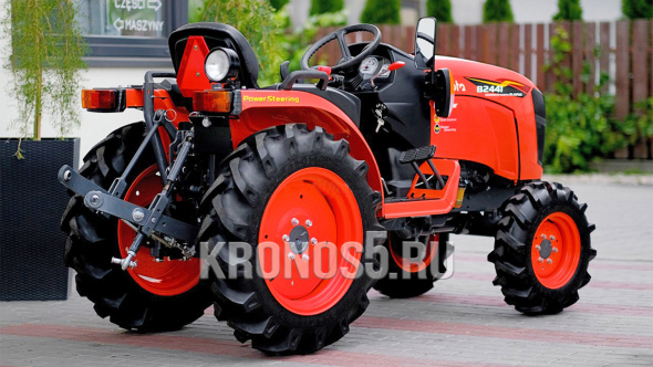 «Трактор Kubota | Кубота B2441 9+3 (Kubota India) STD agri 7.00-12 / 8.3-20 (с ПСМ)» - фото 8