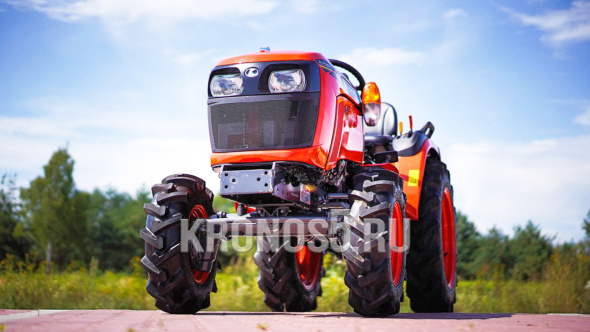 «Трактор Kubota | Кубота B2741S 9+3 (Kubota India) STD agri 7.00-12 / 8.3-20 (с ПСМ)» - фото 4