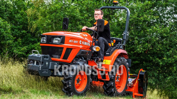 «Трактор Kubota | Кубота EK1-261 9+3 (Kubota India) STD agri 6.00-12 / 8.3-20 (с ПСМ)» - фото 4