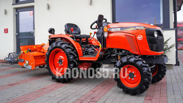 «Трактор Kubota | Кубота A211N-OP 9+3 (Kubota India) STD agri 7.00-12 / 8.3-20 (с ПСМ)» - фото 5