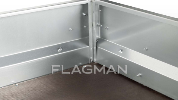 «Прицеп Flagman | Флагман ПТТ — 0,5-0,7 с ПТС к мини-трактору (универсальный)» - фото 21