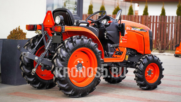 «Трактор Kubota | Кубота B2741S 9+3 (Kubota India) STD agri 7.00-12 / 8.3-20 (с ПСМ)» - фото 11